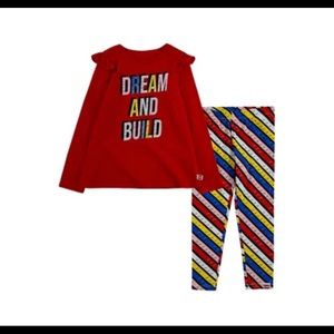 NWT Girls 2-piece set by Lego